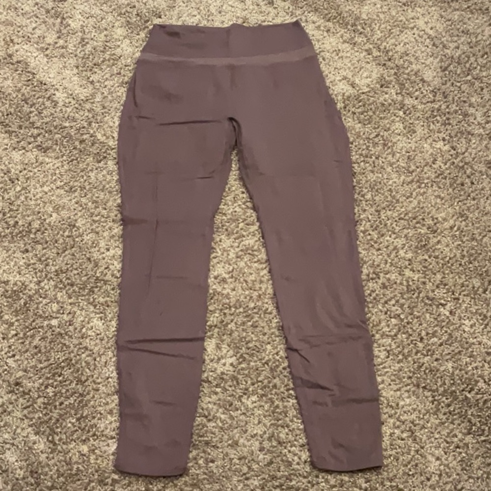 Alphalete Women's High-Waisted Purple Leggings Size M